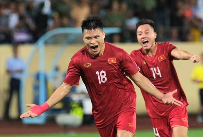 Với chiến thắng 2-0 trước Palestine, Đội tuyển Việt Nam được cộng gần 5 điểm