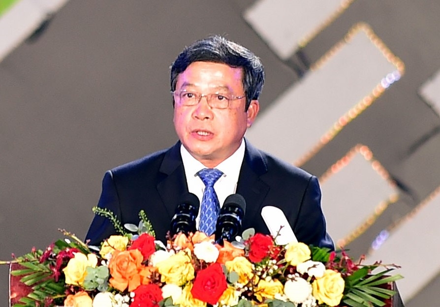 Thứ trưởng Bộ Văn hóa Thể thao và Du lịch Đoàn Văn Việt dự và phát biểu tại Lễ khai mạc