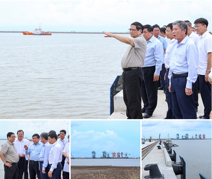 Theo Quy hoạch được Thủ tướng Chính phủ phê duyệt, tỉnh Trà Vinh sẽ phát triển Khu kinh tế Định An thành khu kinh tế động lực của tỉnh và của vùng ĐBSCL - Ảnh: VGP/Nhật Bắc