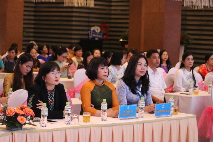 Các đại biểu dự Ngày Phụ nữ khởi nghiệp và Tổng kết Cuộc thi phụ nữ khởi nghiệp năm 2023