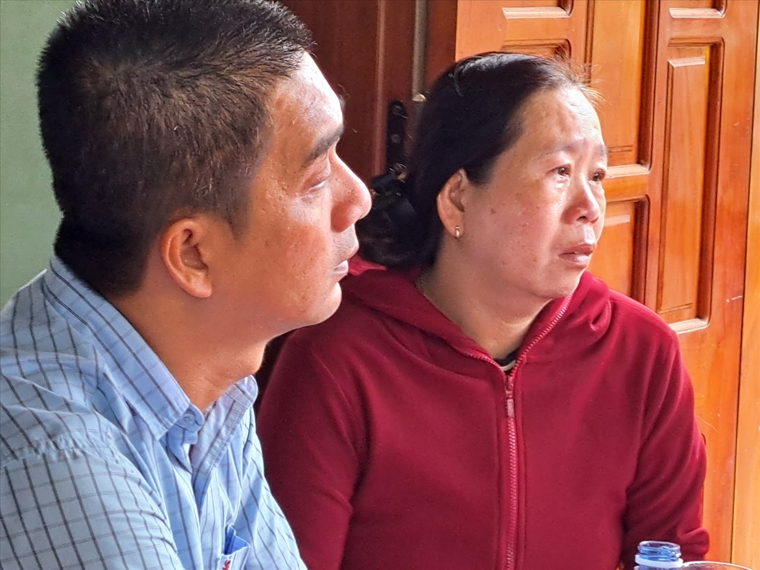 Gia đình chị Chị Nguyễn Thị Đào kể lại phút giây hay tin chồng mất tích sau vụ chìm tàu