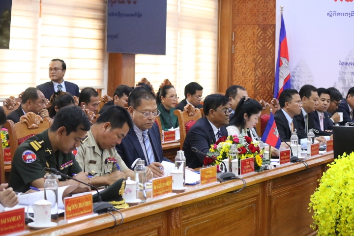 Đoàn đại biểu tỉnh Ratanakiri tham dự Lễ ký kết