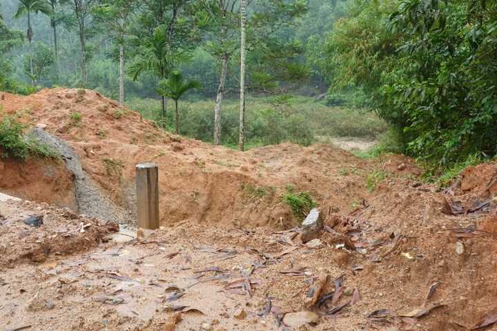 Các huyện miền núi Bình Định có nhiều điểm nguy cơ sạt lở đất vào mùa mưa 