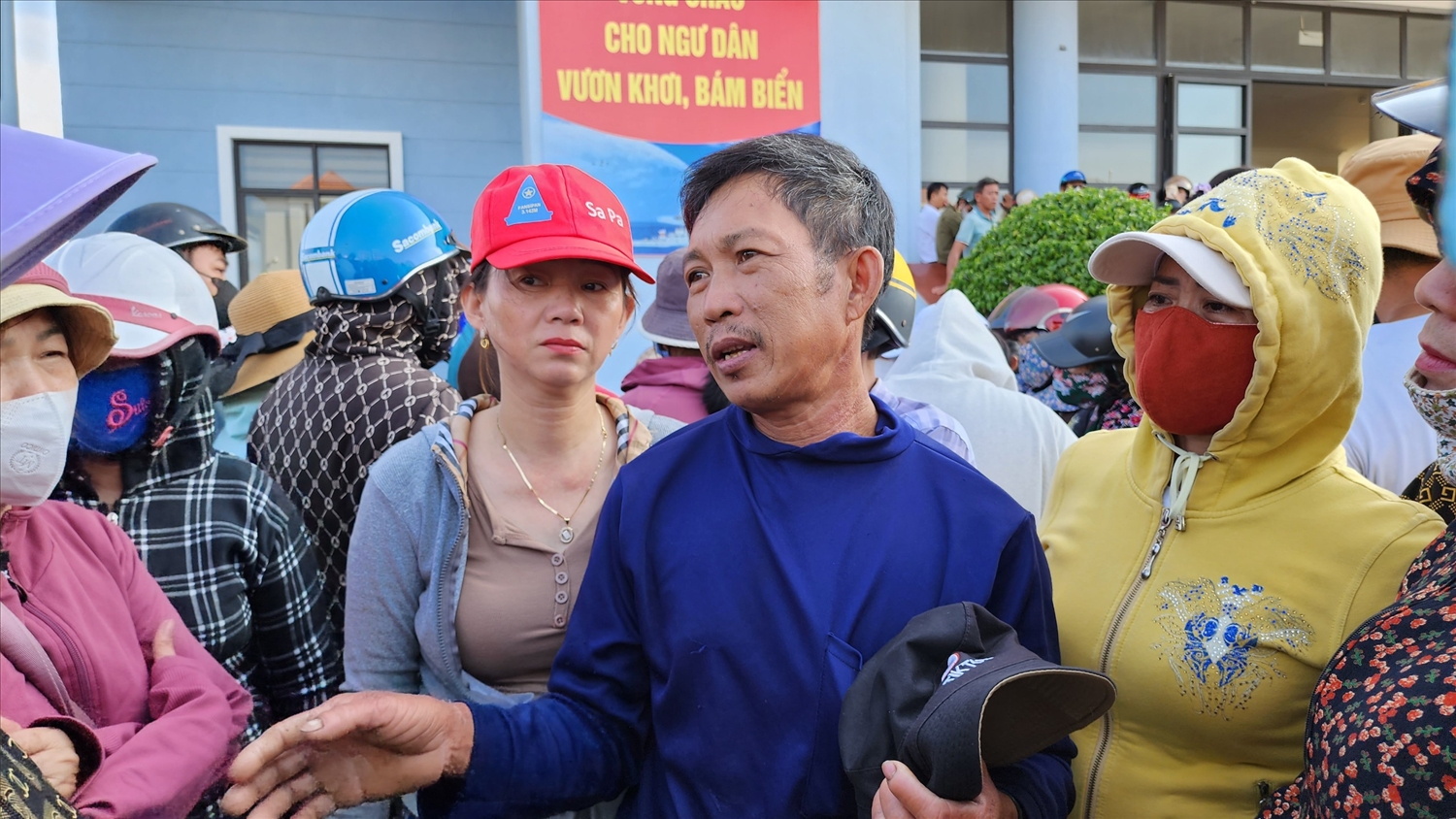 Ngư dân Huỳnh Văn Khởi kể lại phút giây sinh tử khi tàu chìm