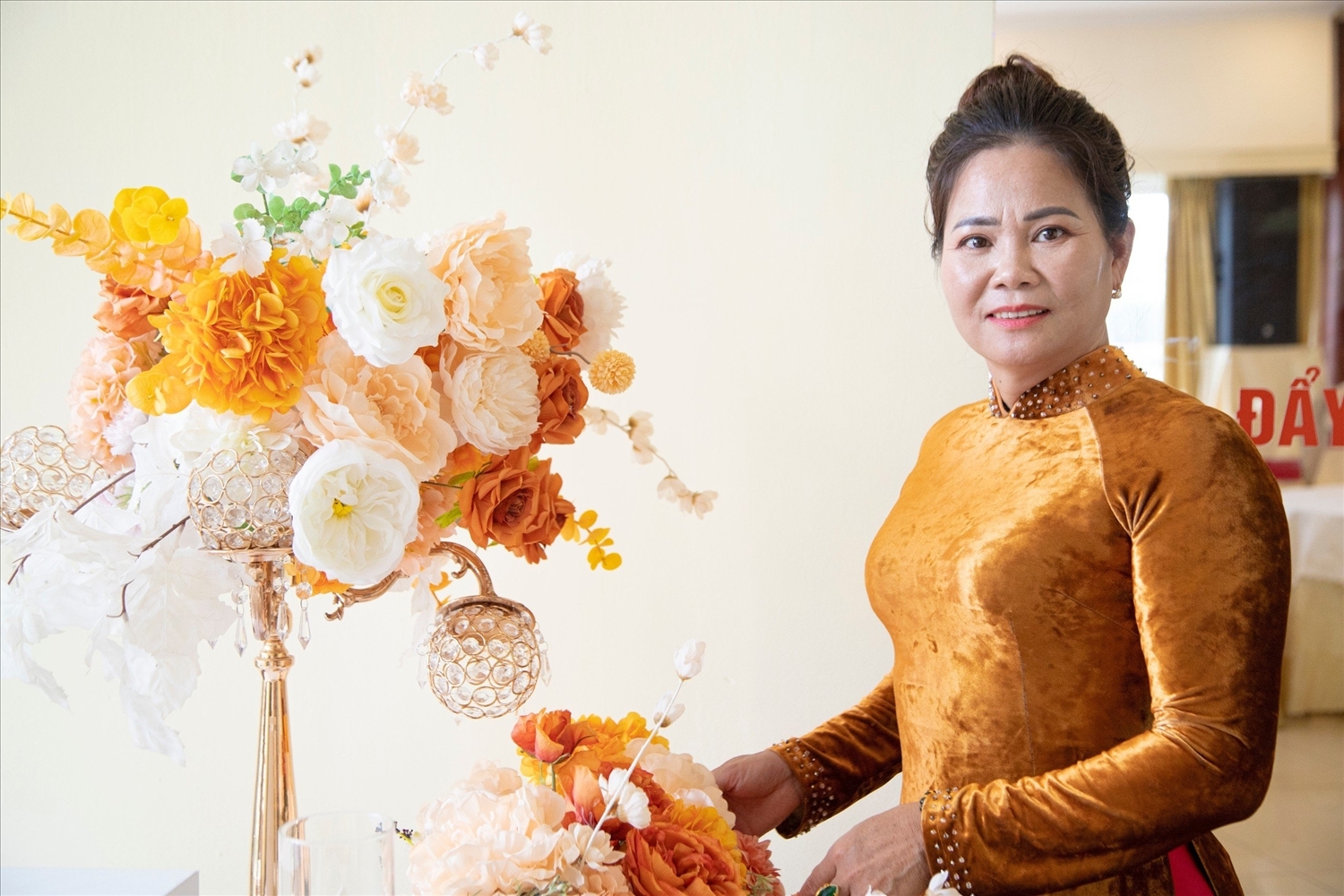 Chị Hoàng Thị Huyền, một nữ doanh nhân dân tộc Tày luôn mong muốn được tham gia nhiều hơn nữa vào các hoạt động gặp gỡ, giao lưu văn hóa và chia sẻ kinh nghiệm kinh doanh với các nữ doanh nhân trên mọi miền Tổ quốc