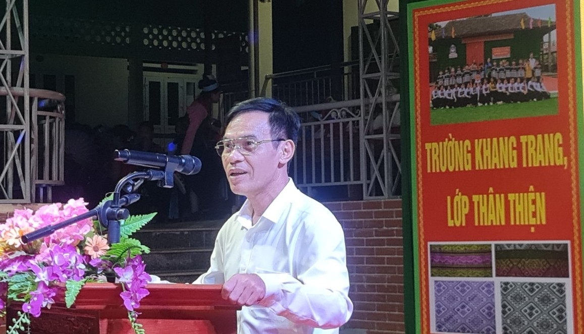 Ông Nguyễn Đình Tam, Phó Chủ tịch UBND huyện Thạch Thành (Thanh Hóa) đánh giá cao về việc tổ chức Hội thi tìm hiểu kiến thức pháp luật dành cho các em học sinh 