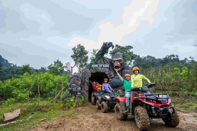 Tour trải nghiệm lái xe ATV khám phá rừng Lim