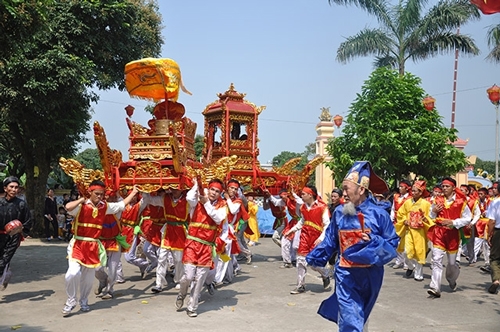 Lễ hội làng Dâu (huyện Bình Lục, Hà Nam) - Nguồn: nhandan.com.vn