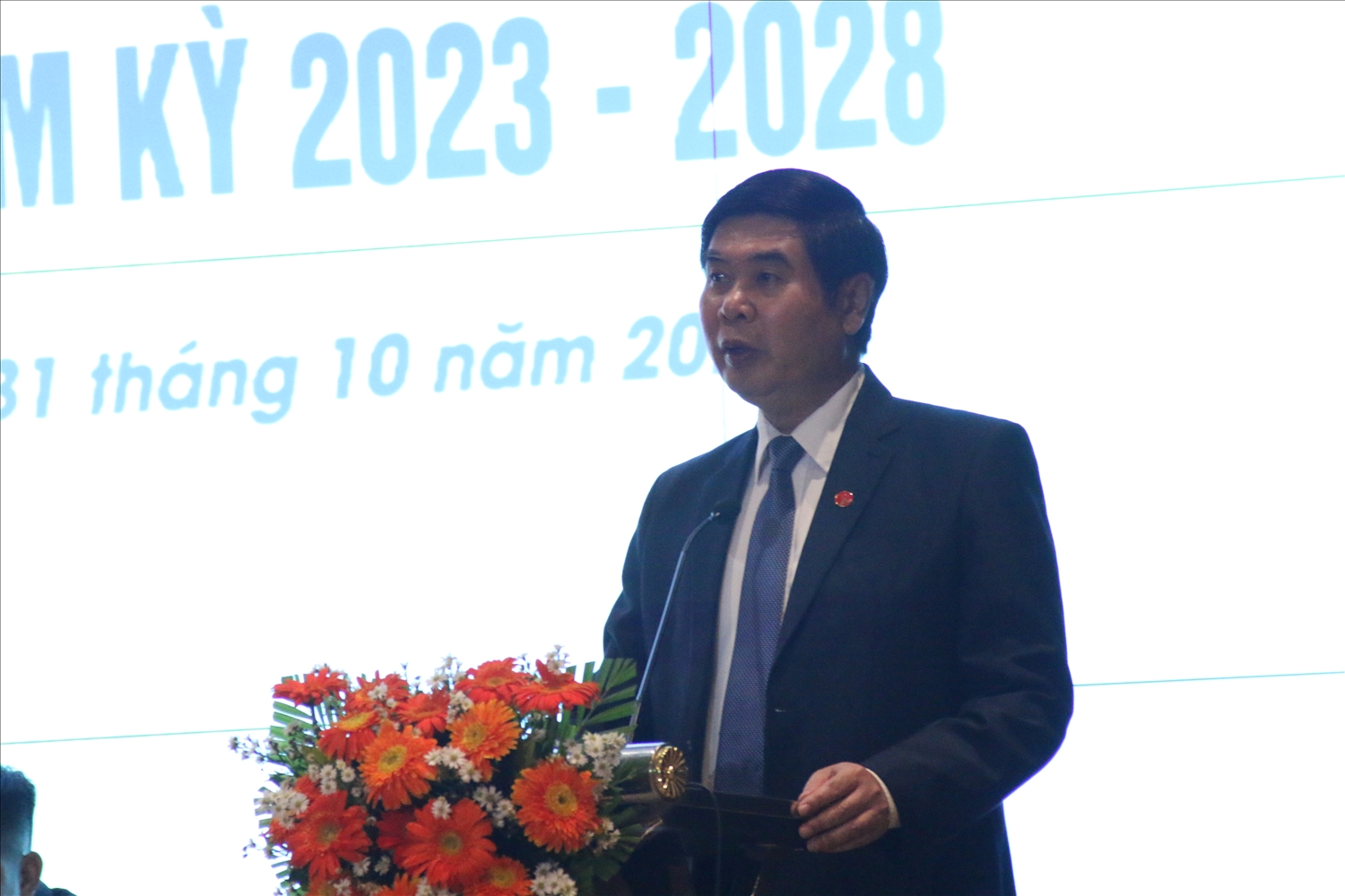 Ông Lâm Hải Giang – Phó Chủ Tịch UBND tỉnh phát biểu tại buổi lễ