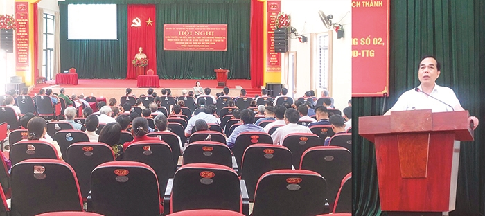 Hội nghị tuyên truyền, PBGDPL cho đồng bào các thôn đặc biệt khó khăn của huyện Thạch Thành