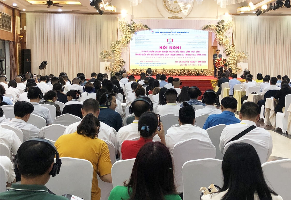 Hội nghị thu hút hàng trăm doanh nghiệp Việt Nam và Trung Quốc tham gia