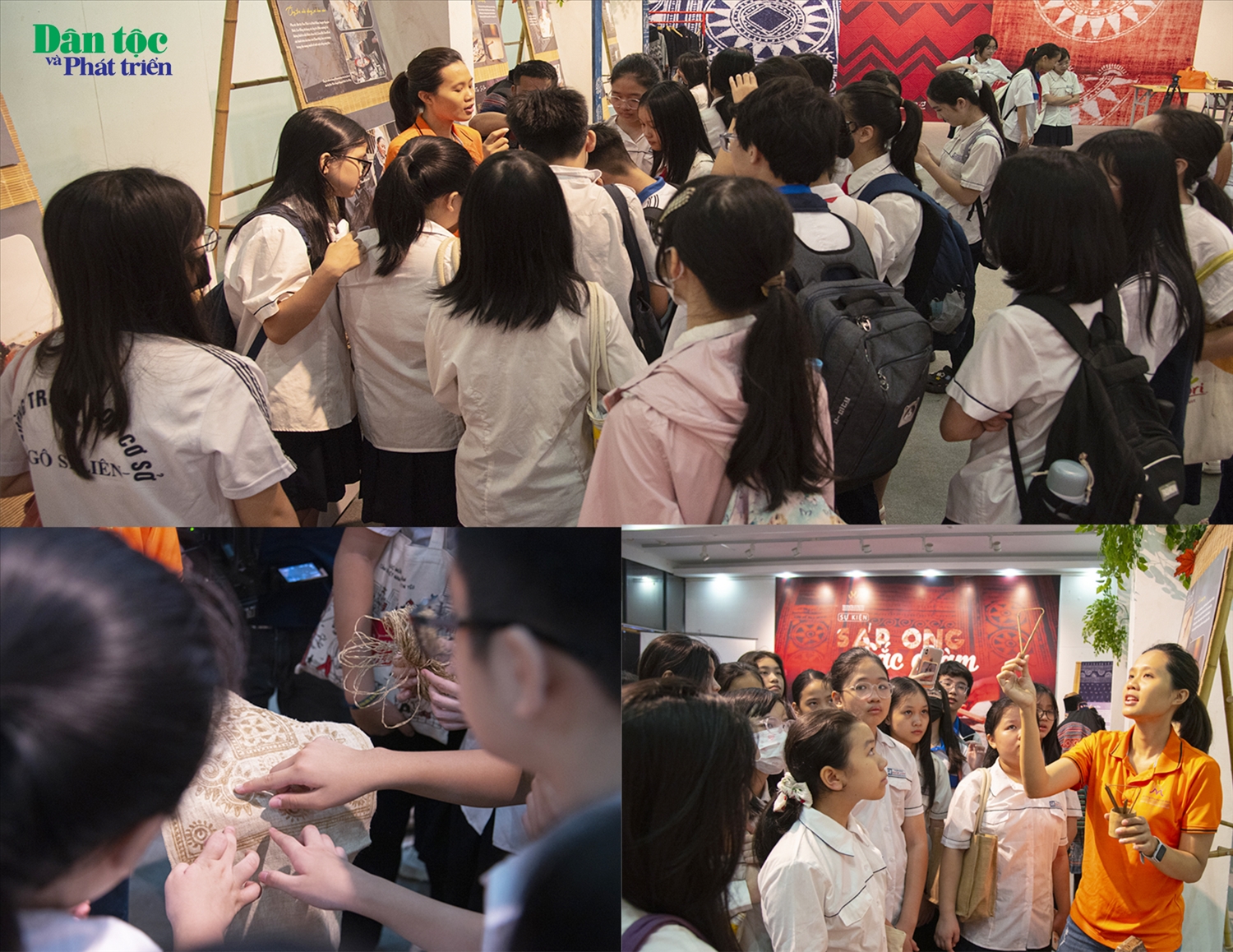 Như đã đưa tin, vừa qua, tại Bảo tàng Phụ nữ Việt Nam đã tổ chức trải nghiệm vẽ sáp ong trên vải mộc. Chương trình nằm trong khuôn khổ sự kiện “Sáp ong - Sắc chàm”, nhân dịp kỷ niệm Ngày hội Đại đoàn kết toàn dân tộc (18/11) và Ngày Di sản Văn hóa Việt Nam (23/11). Sự kiện nằm trong khuôn khổ Dự án thành phần số 8 “Thực hiện bình đẳng giới và giải quyết những vấn đề cấp thiết đối với phụ nữ và trẻ em” thuộc Chương trình “Mục tiêu Quốc gia phát triển kinh tế xã hội vùng đồng bào dân tộc thiểu số và miền núi giai đoạn 2021 – 2030.