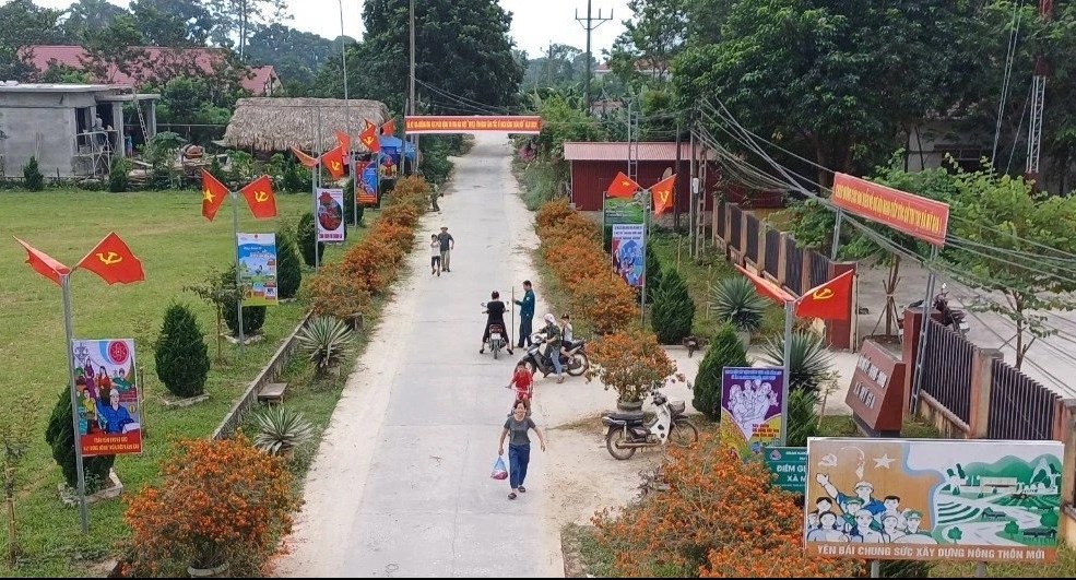 Diện mạo nông thôn ở Yên Bình, tỉnh Yên Bái ngày càng đổi thay rõ rệt.