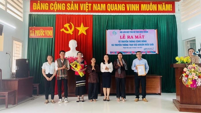 Hội LHPN tỉnh Ninh Thuận đã chỉ đạo và thành lập điểm Tổ truyền thông cộng đồng tại 7 xã và Địa chỉ tin cậy tại 4 xã thuộc các địa bàn triển khai dự án 8.