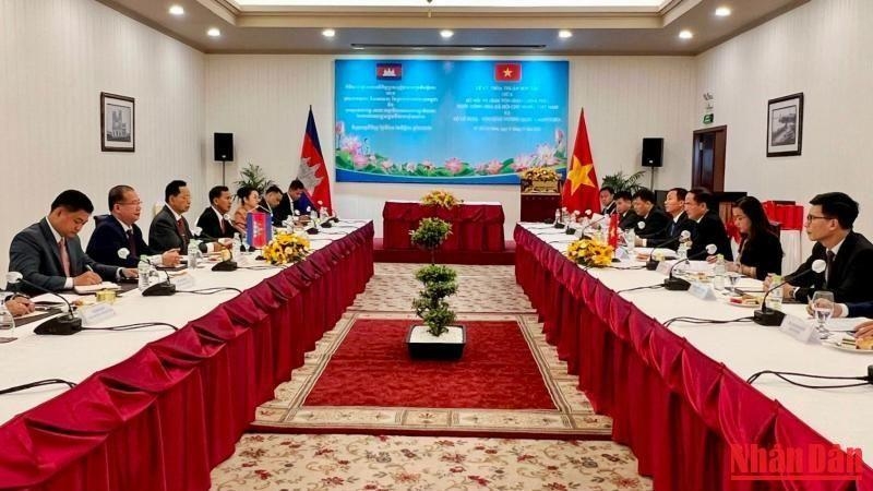 Ký kết Thỏa thuận hợp tác về công tác dân tộc và tôn giáo Việt Nam-Campuchia giai đoạn 2022-2026