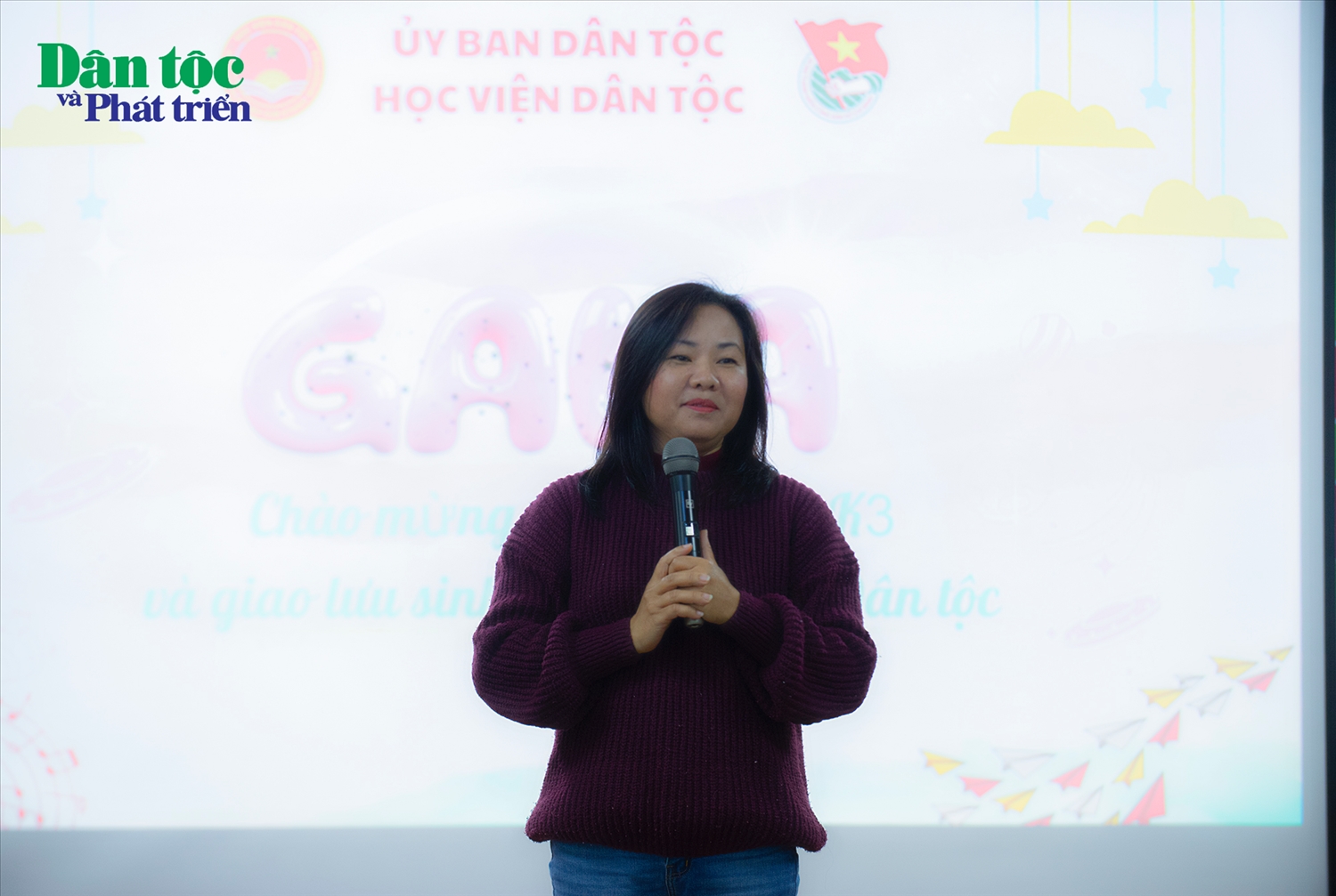 Tại sự kiện, Tiến sĩ Nguyễn Thị Bích Thu, Phó Trưởng phòng, Phụ trách Phòng Đào tạo đã có những chia sẻ với các bạn sinh viên Học viện Dân tộc