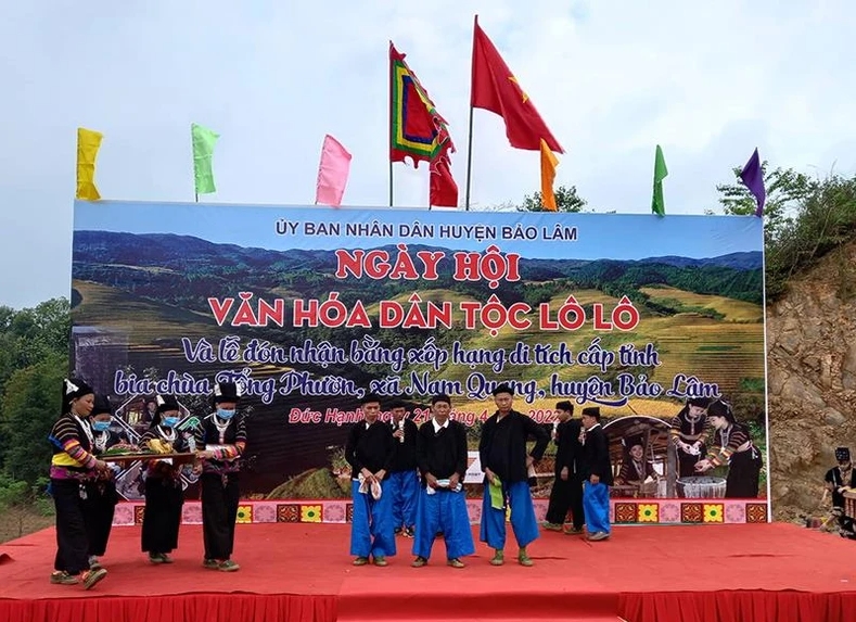 Ngày hội văn hoá dân tộc Lô Lô huyện Bảo Lâm
