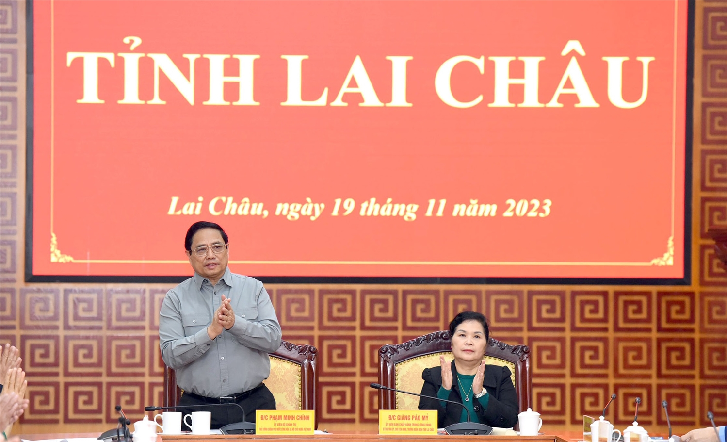 Thủ tướng đánh giá cao những kết quả mà tỉnh Lai Châu đã đạt được trong phát triển kinh tế-xã hội, an ninh quốc phòng thời gian qua