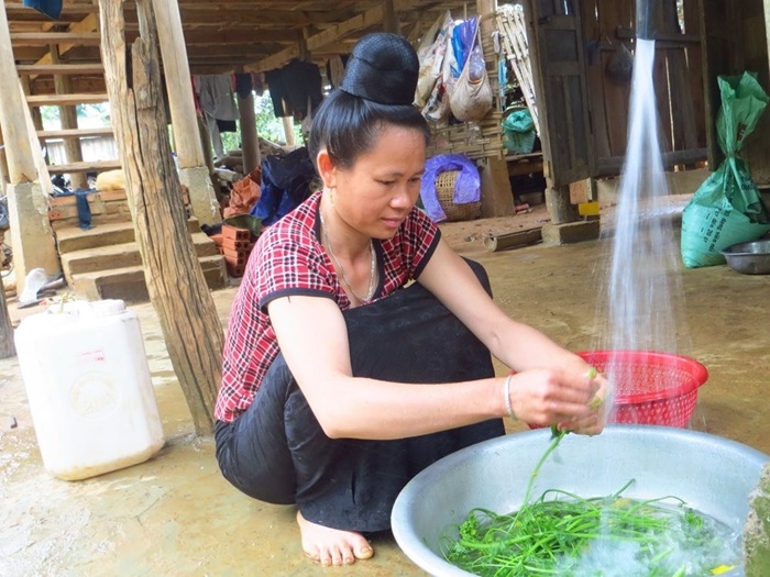 Đồng bào dân tộc thiểu số tại Sơn La được sử dụng nước sinh hoạt hợp vệ sinh