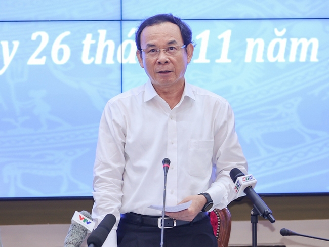 Theo Bí thư Thành ủy TPHCM Nguyễn Văn Nên, Nghị quyết 98 có tính đột phá cao nhất từ trước tới nay - Ảnh: VGP/Nhật Bắc