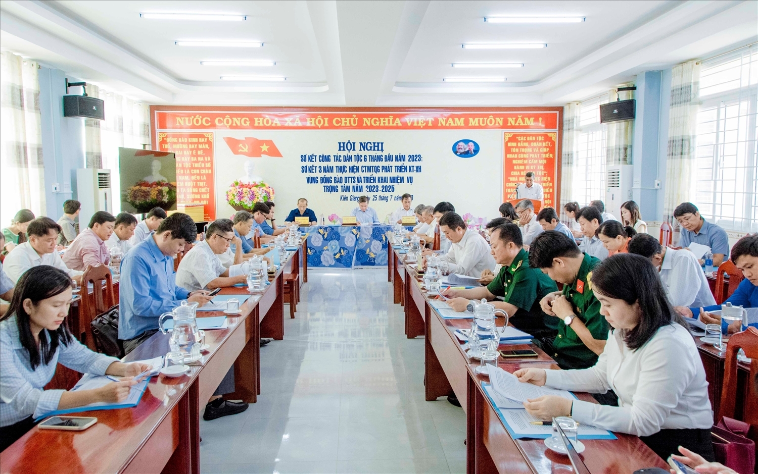 Kiên Giang đã tổ chức Hội nghị sơ kết 3 năm thực hiện Chương trình và đề ra những nhiệm vụ, giải pháp trọng tâm giai đoạn 2023 - 2025