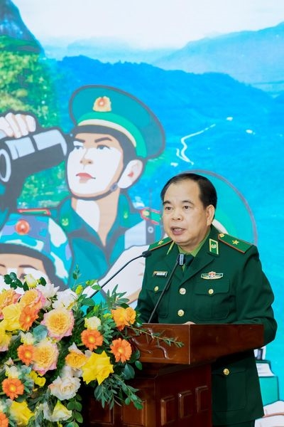 Thiếu tướng Phùng Quốc Tuấn, Phó Chính ủy BĐBP, Trưởng Ban tổ chức cuộc thi chủ trì buổi phát động.