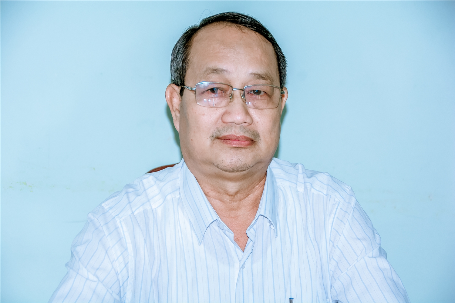 Ông Huỳnh Công Tín - Phó chủ tịch UBND huyện Càng Long, tỉnh Trà Vinh trả lời phỏng vấn của PV báo Dân tộc và Phát triển 