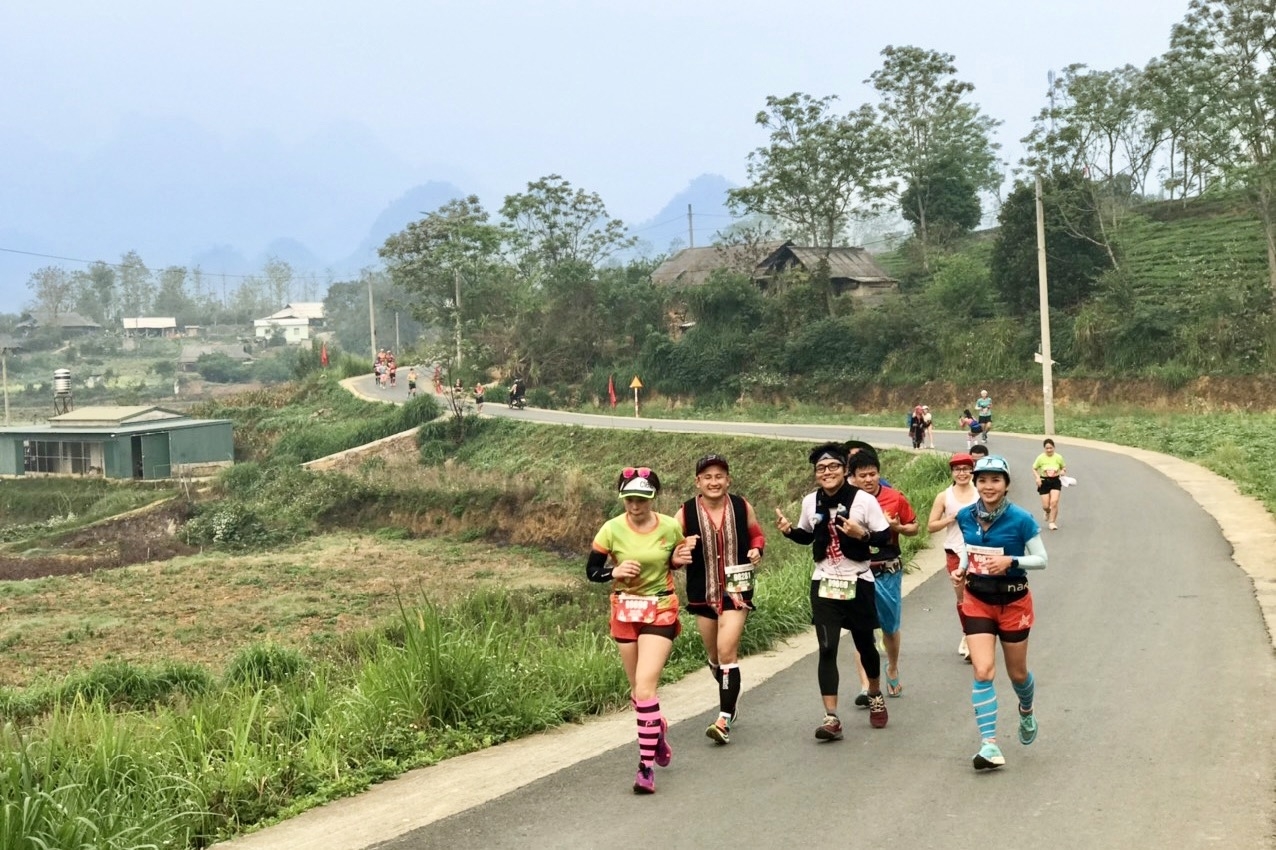 Giải Vô địch quốc gia Marathon và cự ly dài Báo Tiền Phong lần thứ 64 năm 2023 được tổ chức tại Lai Châu. (Ảnh: Hà Minh Hưng)
