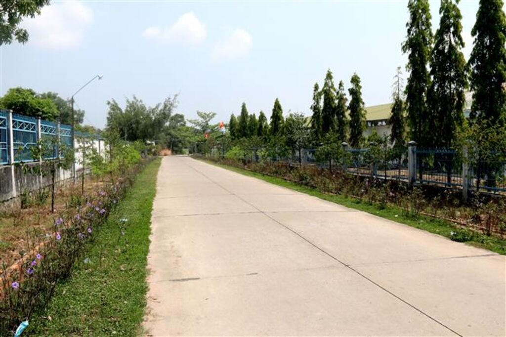 Đường nông thôn mới ở huyện Đức Linh