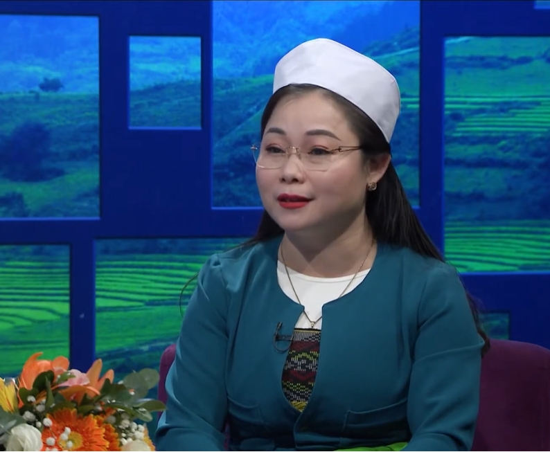 Bà Đinh Thị Thảo - Trưởng ban Dân tộc tỉnh Hòa Bình