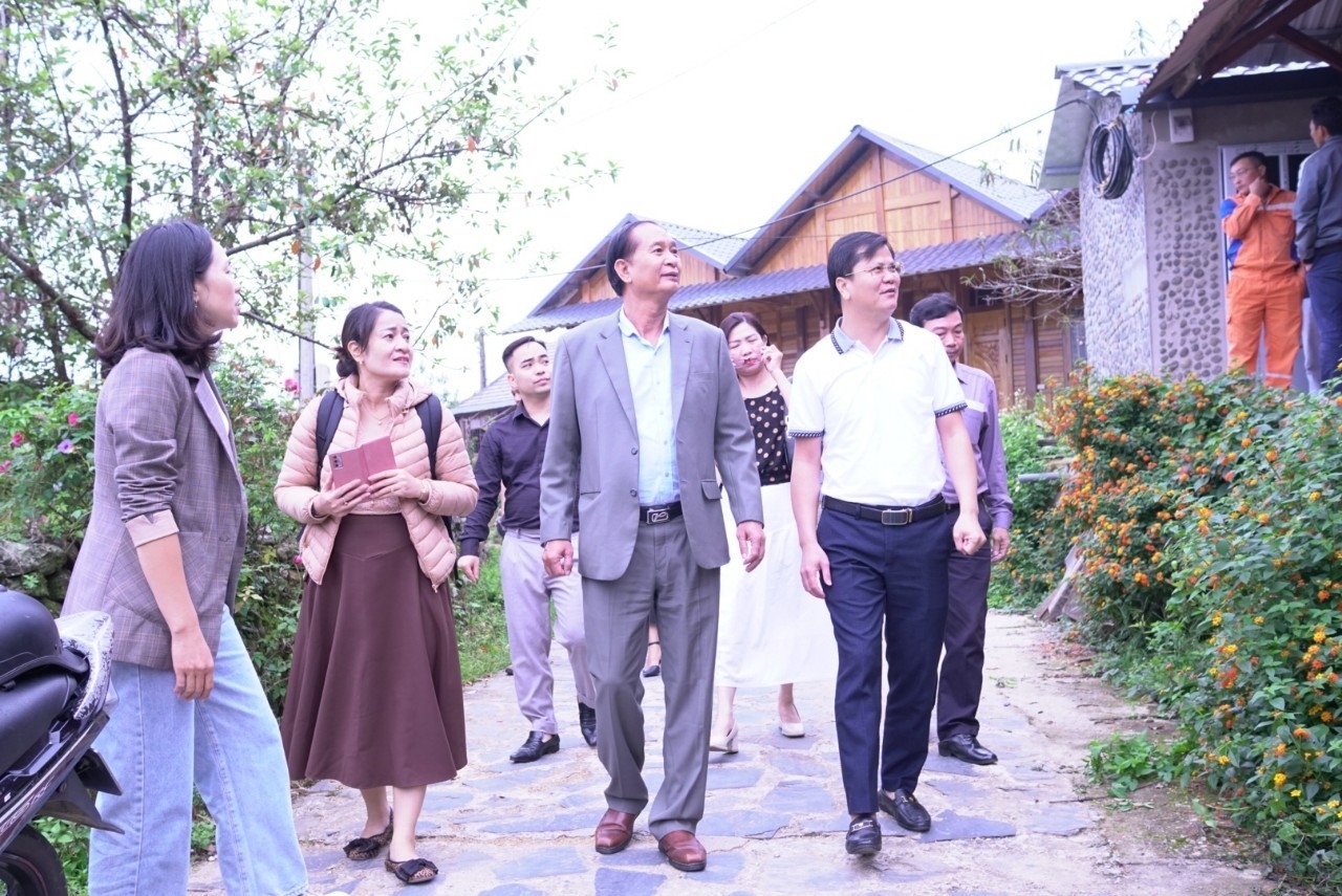 Đoàn công tác tỉnh Quảng Ngãi đi khảo sát, học tập kinh nghiệm triển khai Chương trình MTQG 1719 tại huyện Tam Đường, tỉnh Lai Châu.