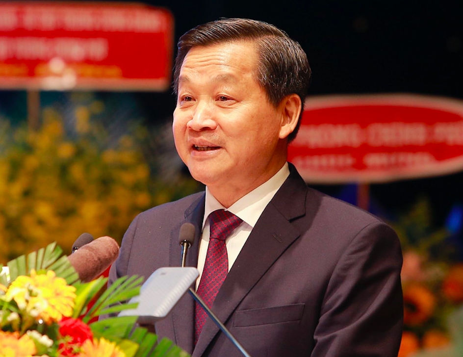 Phó Thủ tướng Chính phủ Lê Minh Khái phát biểu tại Lễ công bố Quy hoạch tỉnh Bình Định