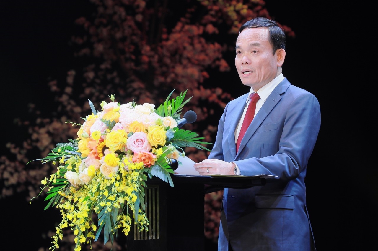  Phó thủ tướng Trần Lưu Quang phát biểu tại Lễ Tuyên dương học sinh, sinh viên, thanh niên DTTS xuất sắc, tiêu biểu lần thứ X, năm 2023