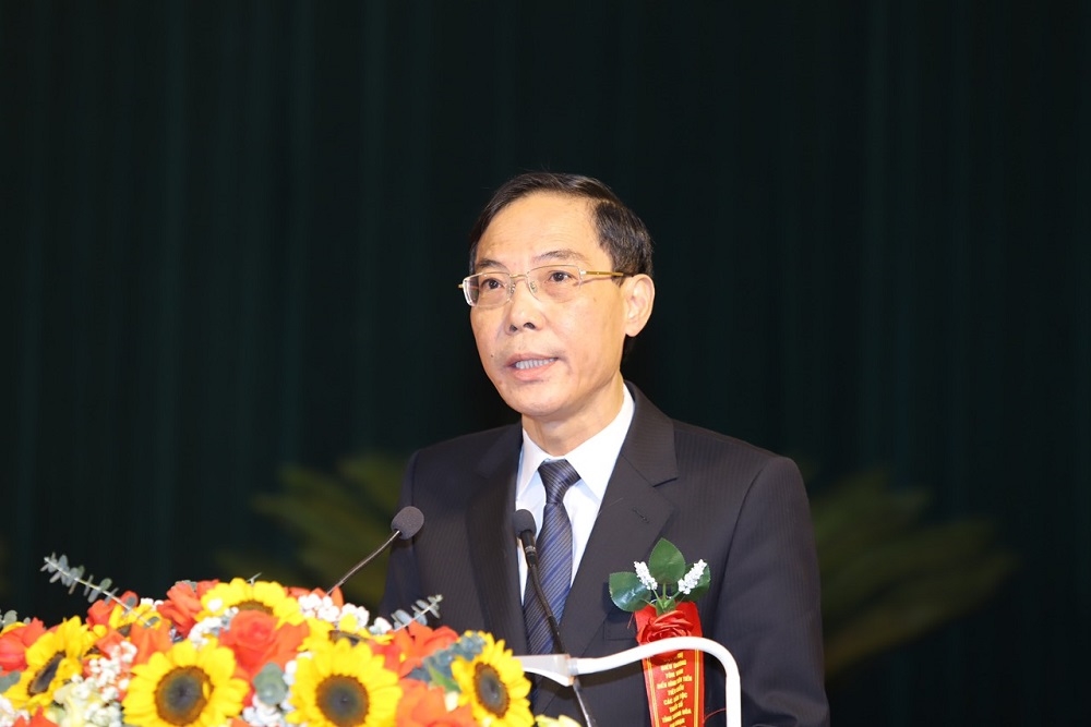 Phó Chủ tịch UBND tỉnh Thanh Hóa Đầu Thanh Tùng, phát biểu khai mạc Hội nghị
