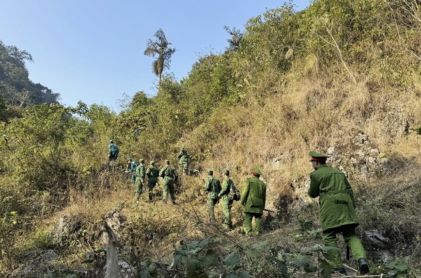 (BCĐ - tin - Thông tin đối ngoại) Bộ đội Biên phòng tỉnh Hà Giang: Tăng cường tuần tra, kiểm soát đường biên, cột mốc dịp cuối năm 1