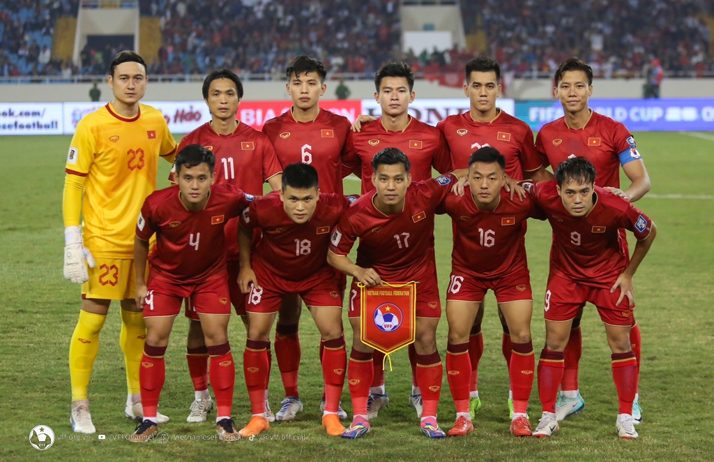 Đội tuyển Việt Nam được đánh giá cao tại ASIAN Cup 2024 (Ảnh VFF)