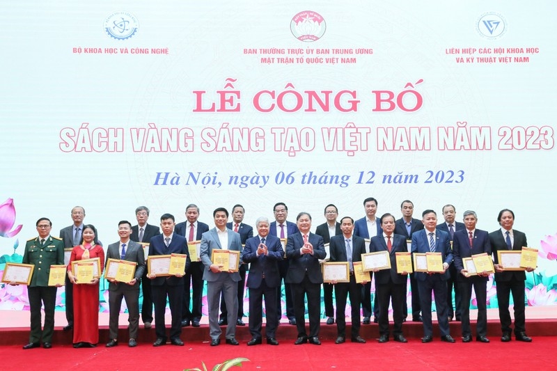 Lễ công bố Sách vàng Sáng tạo Việt nam năm 2023