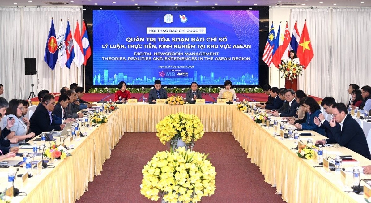 TIN Báo chí ASEAN trao đổi, chia sẻ kinh nghiệm về quản trị tòa soạn số 1