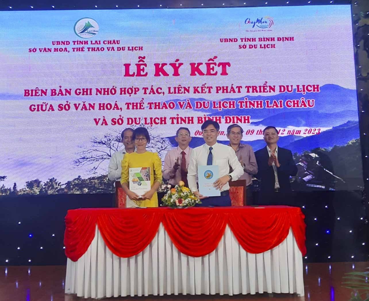 Sở VHTT&DL Lai Châu và Sở Du lịch Bình Định ký kết Chương trình hợp tác phát triển du lịch