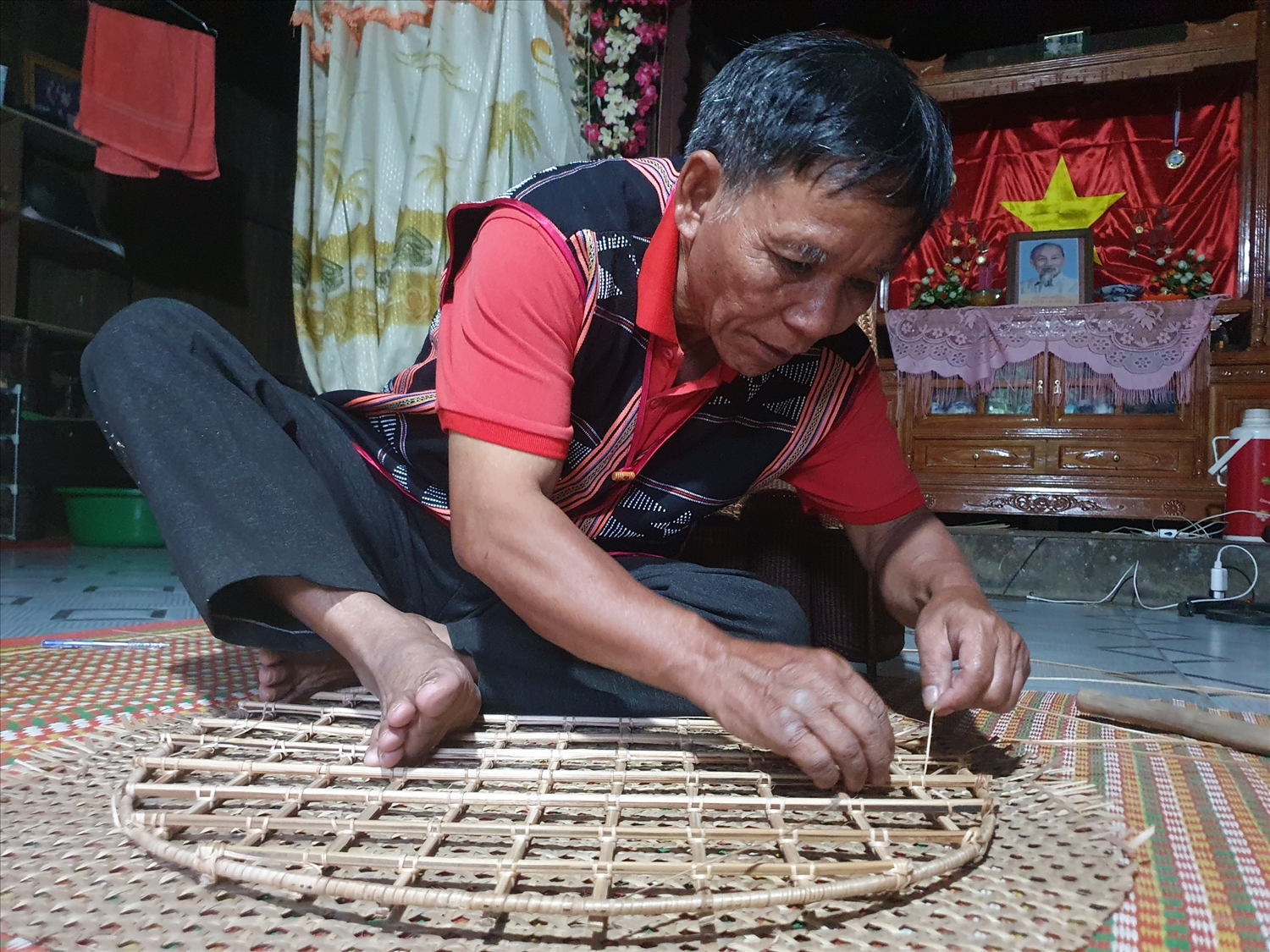 Nghề đan lát ở Quảng Nam đang được gìn giữ và phát triển