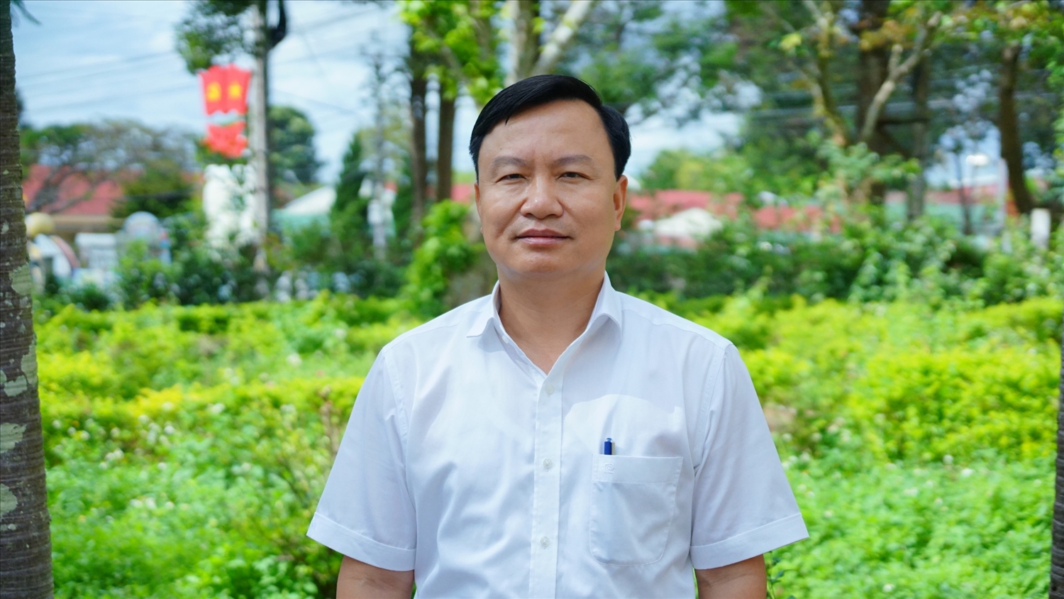 Ông Phạm Quang Long, Trưởng Phòng Giáo dục và Đào tạo huyện Chư Păh, tỉnh Gia Lai 