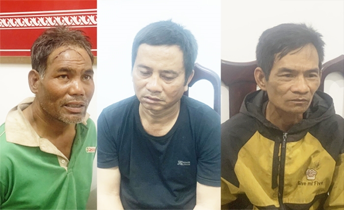 3 đối tượng truy nã đặc biệt liên quan vụ tấn công vào trụ sở UBND xã ở huyện Cư Kuin bị bắt (Ảnh: Công an Đắk Lắk)