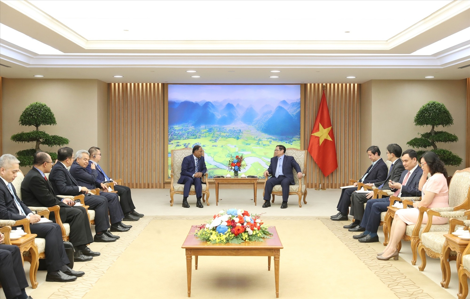 Bộ trưởng Zambry Abdul Kadir khẳng định, Malaysia luôn coi trọng và mong muốn thúc đẩy hơn nữa quan hệ hợp tác nhiều mặt với Việt Nam - Ảnh: VGP/Nhật Bắc