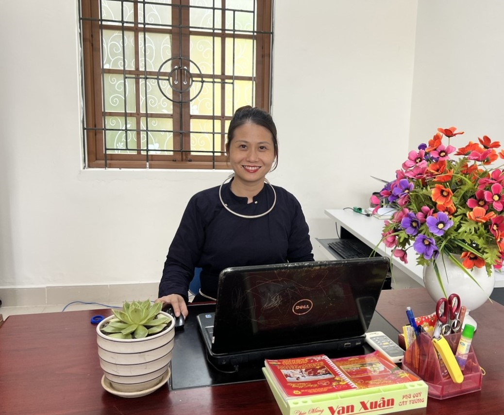 Chủ tịch Hội LHPN huyện Chi Lăng Vy Thị Thu Trang
