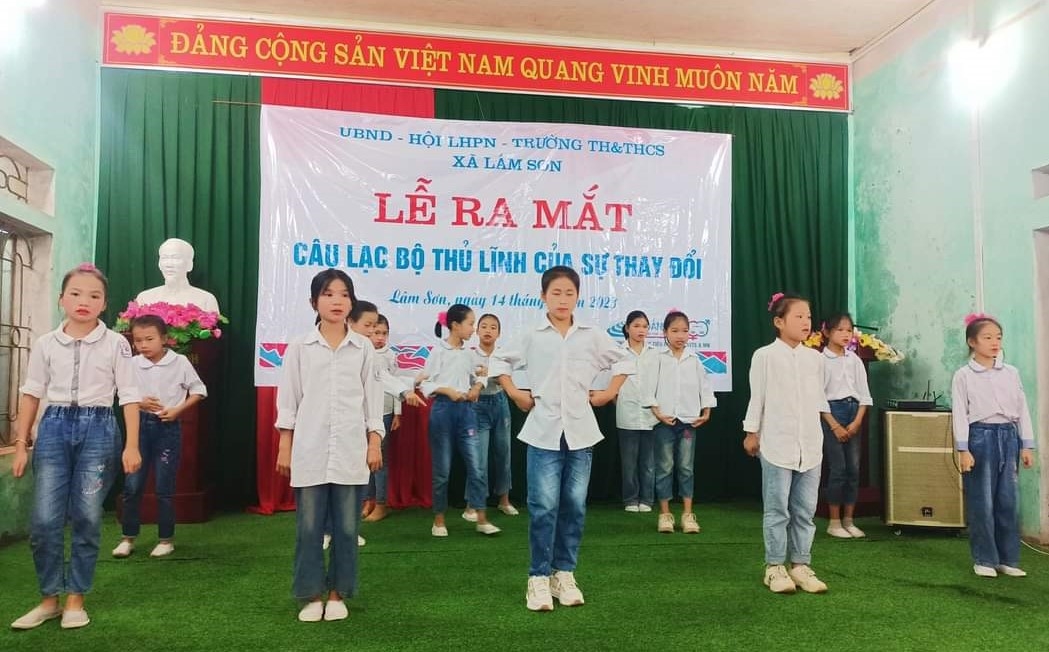 Ra mắt Câu lạc bộ “Thủ lĩnh của sự thay đổi” tại xã Lâm Sơn