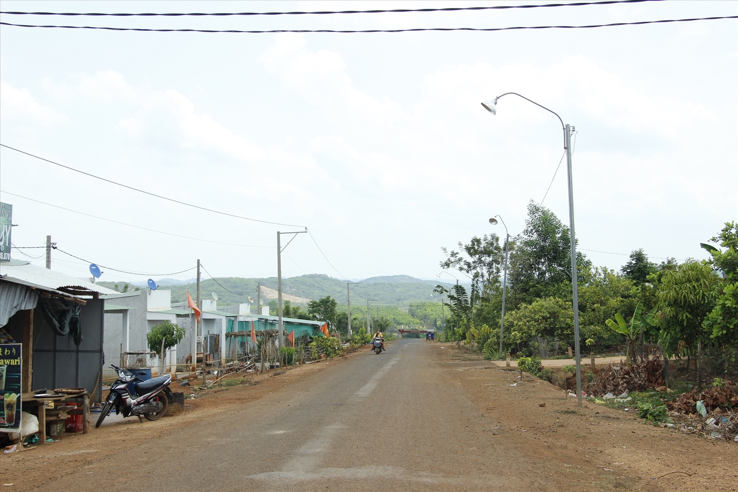 Một góc Khu tái định cư Tiểu khu 119 (còn gọi là Khu dân cư Hai Căn), thôn Hai Căn, xã Phú Nghĩa, huyện Bù Gia Mập, tỉnh Bình Phước.