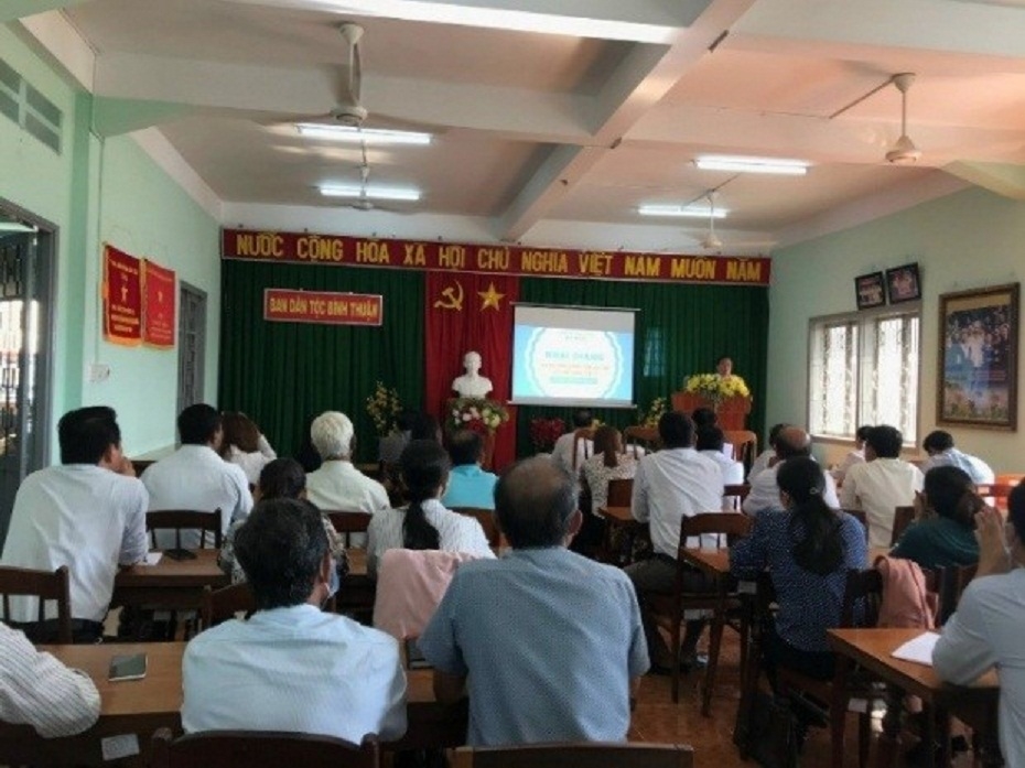 Bình Thuận đang nỗ lực thực hiện Chương trình MTQG 1719, trong đó bồi dưỡng nâng cao năng lực cho cộng đồng và cán bộ làm công tác dân tộc đang được chú trọng