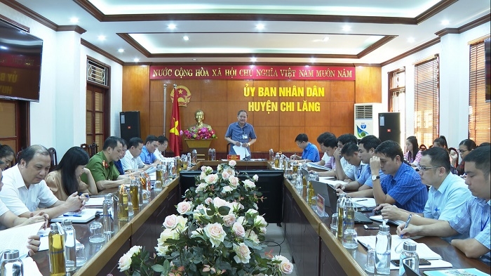 Đồng chí Vi Nông Trường, Phó Bí thư Huyện ủy, Chủ tịch UBND huyện đã chủ trì hội nghị UBND huyện Chi Lăng thường kỳ tháng 8 năm 2023, giải quyết nhiều vấn đề quan trọng trong triển khai Chương trình MTQG 1719