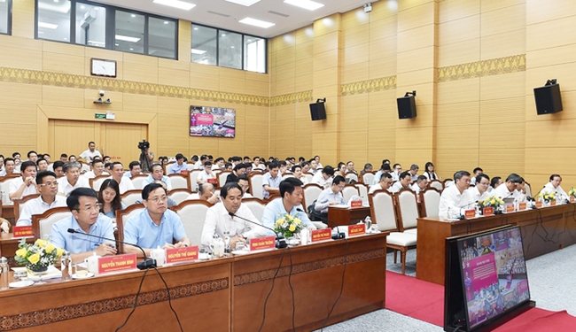 Các đại biểu tham dự Hội nghị. (Ảnh: VGP/Hải Minh)