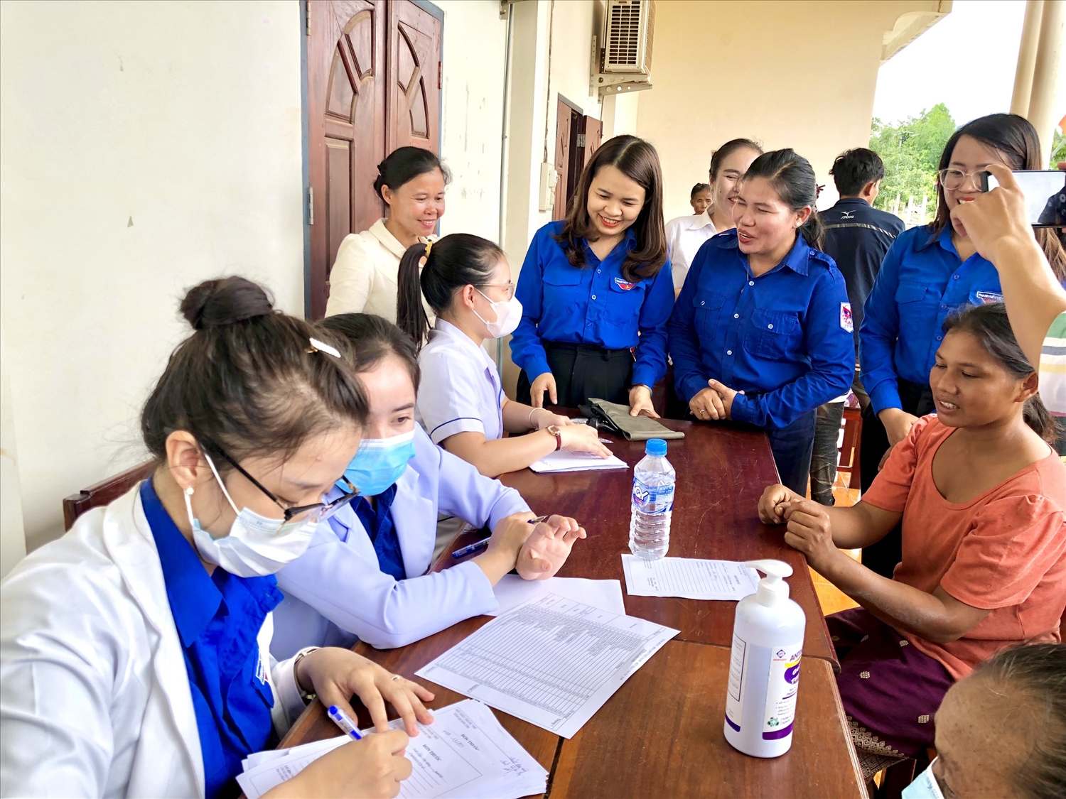 Chiến dịch Thanh niên tình nguyện quốc tế tại tỉnh Savannakhet, Lào.